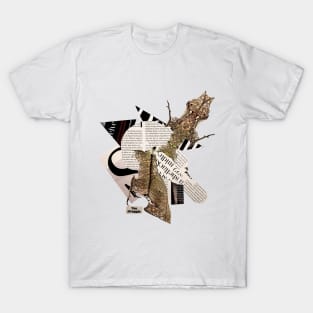 Struggle Butterfly Collage T-Shirt